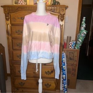 Victorias Secret Pink Tie Dye Crewneck
